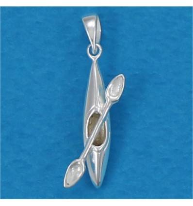 pendentif canoe kayak