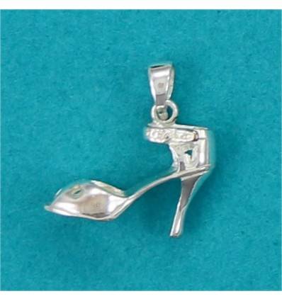 pendentif chaussure de danse de salon, à talon haut