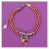 gymnast with a red hoop bracelet