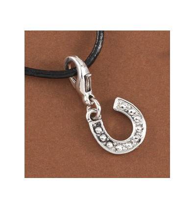 Charm Fer à Cheval En Argent 925 - Porte-bonheur Pour Bracelet Ou Collier, SilberDream