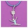 jump gap gymnast necklace