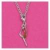 collier twirleuse COLLECTION ATTITUDE chaine argentée