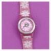 montre GR gymnastique rythmique rose pailleté