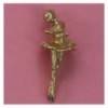 ballet dancer with crossed arms pendant