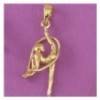 pendentif gymnastique rythmique "EXPRESSION" corde