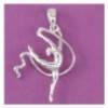 pendentif gymnastique rythmique "EXPRESSION" ruban