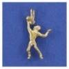 pendentif joueur de volley-ball