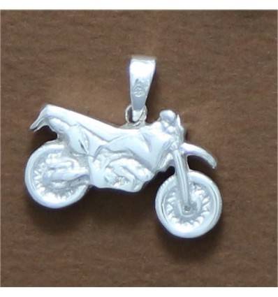 pendentif moto trail