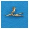 pendentif natation nageur crawl