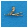 swimming men in crawl pendant