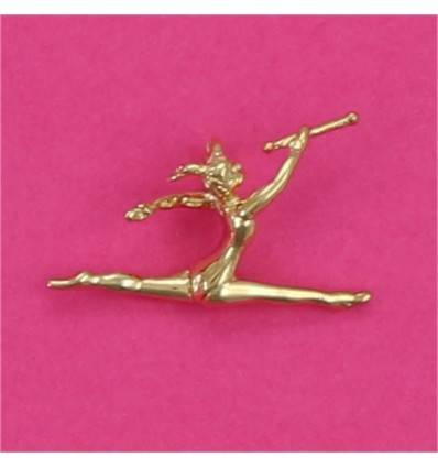 baton twirl girl pendant
