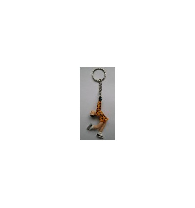 porte-clefs patineuse cambrée