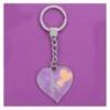 porte-clefs gymnastique violet I love GYM