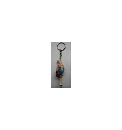 porte-clefs patineuse attitude