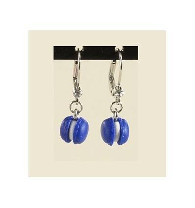 boucles d'oreilles macaron