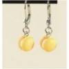 boucles d'oreilles macaron