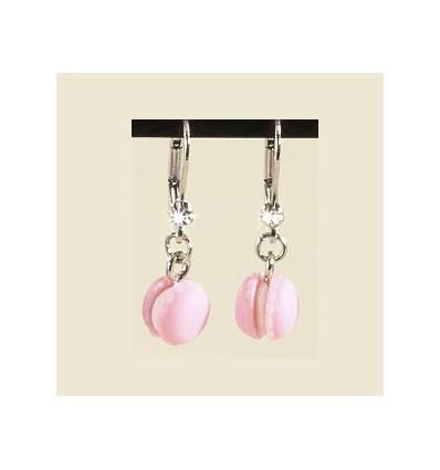 boucles d'oreilles macaron