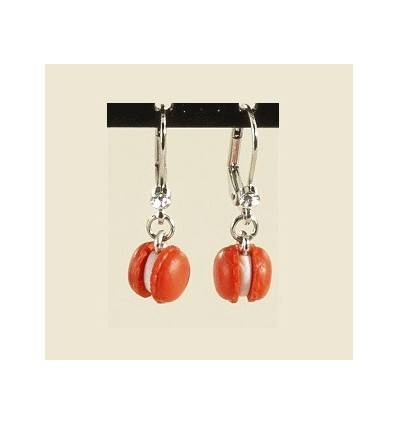 boucles d'oreilles macaron