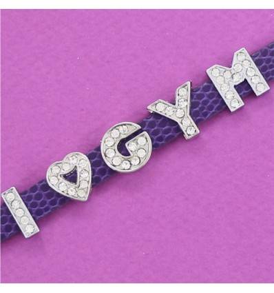 I love gym bracelet