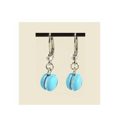 boucles d'oreilles macaron