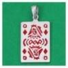 queen of diamond pendant