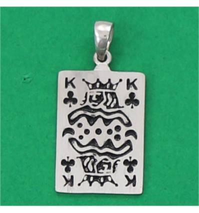 king of clubs pendant