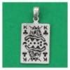 king of clubs pendant