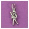 pendentif joueur de baseball