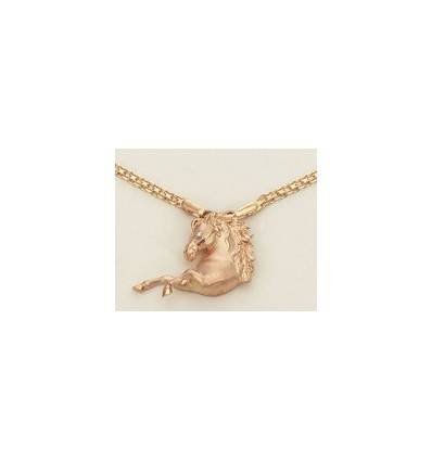 collier cheval en or