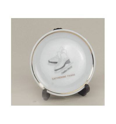 assiette miniature de collection patinage