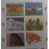 planche de stickers cheval