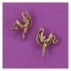 ribbon of rythmical gymnastics earrings Expression