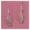 boucles d'oreilles dormeuses chausson de danse - pointe de danse