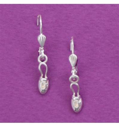 boucles d'oreilles dormeuses demies pointes de gymnastique rythmique