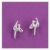 boucles d'oreilles EXPRESSION corde de gymnastique rythmique