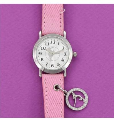 gymnastics watche with gym charm