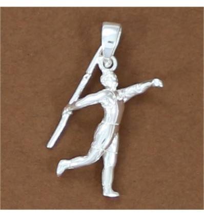 pendentif athlétisme lancer du javelot