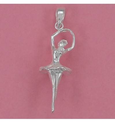 pendentif danseuse bras en couronne