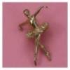 pendentif danseuse sur les pointes