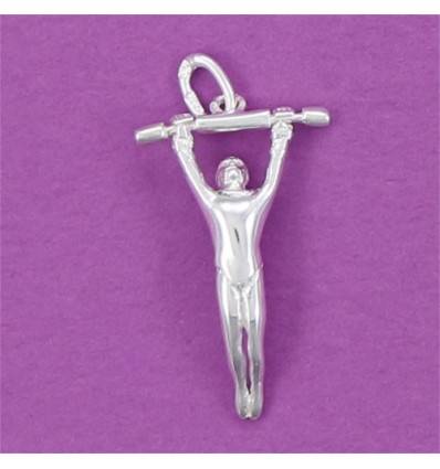 high bar gymnast pendant who is moving