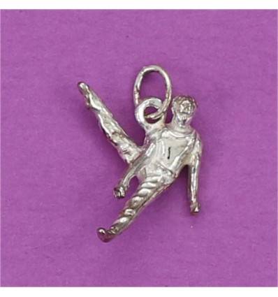 pendentif gymnaste artistique masculin au sol