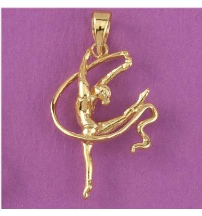 pendentif gymnastique rythmique "EXPRESSION" ruban