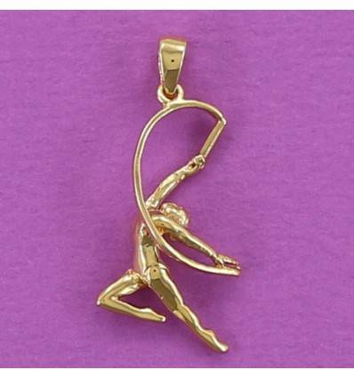 pendentif gymnastique rythmique "IMPULSION" ruban