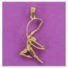 pendentif gymnastique rythmique "IMPULSION" ruban