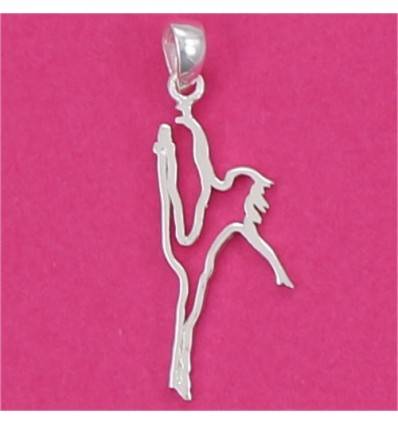 pendentif danseuse en grand jeté