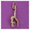 gymnastic woman pendant II