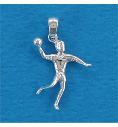 pendentif handball joueur de handball