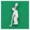 pendentif joueur de golf