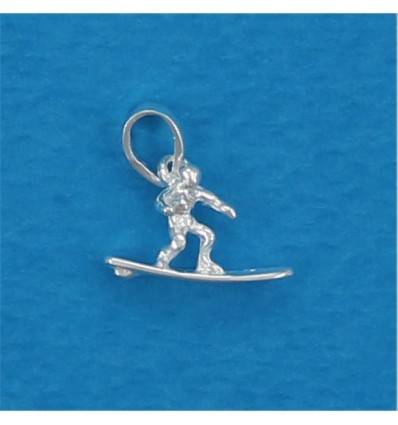 pendentif surf surfeur