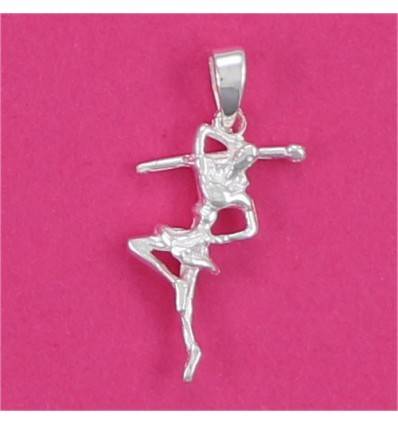 pendentif twirleuse twirling baton